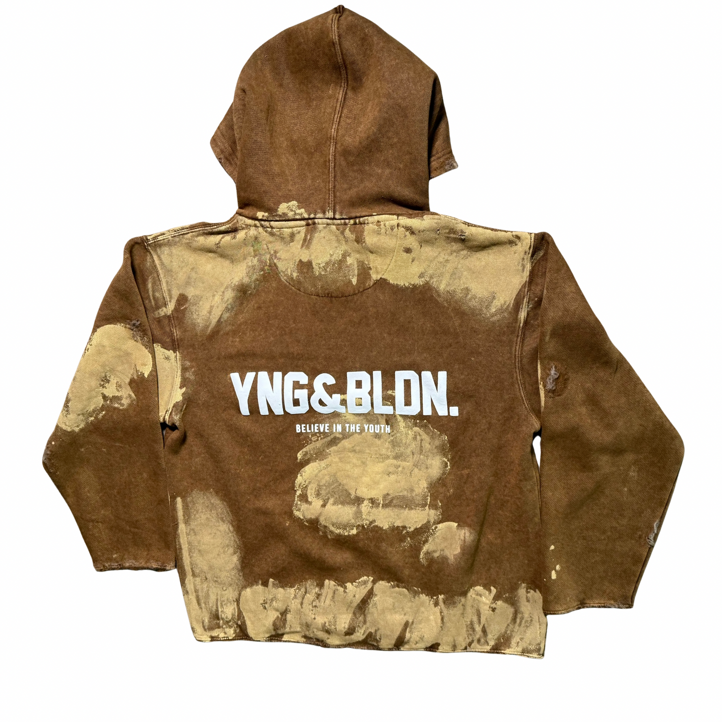 Y&B HEAVY FLEECE HOODIE (RUST)